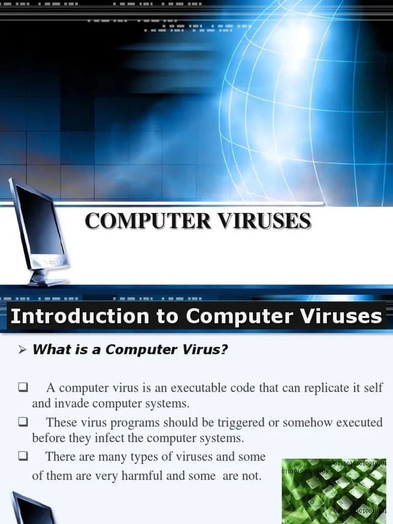 Computer Viruses | PDF | Computer Virus | Antivirus Software