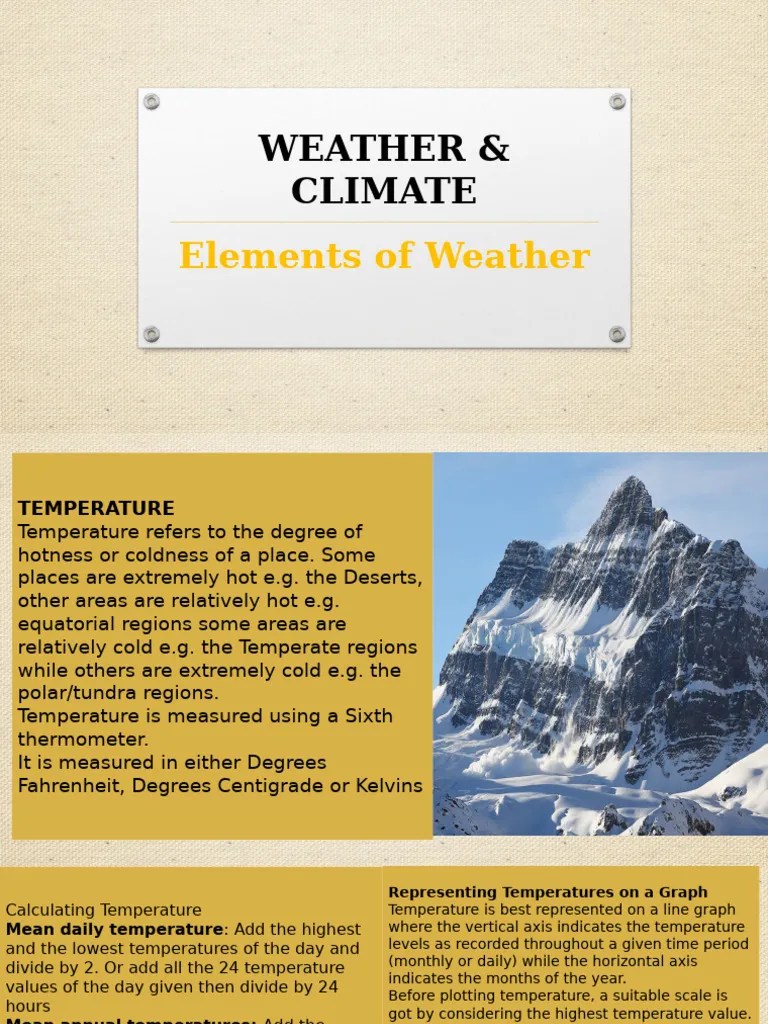 Weather And Climate Part 2 Updated Pdf Precipitation Cloud