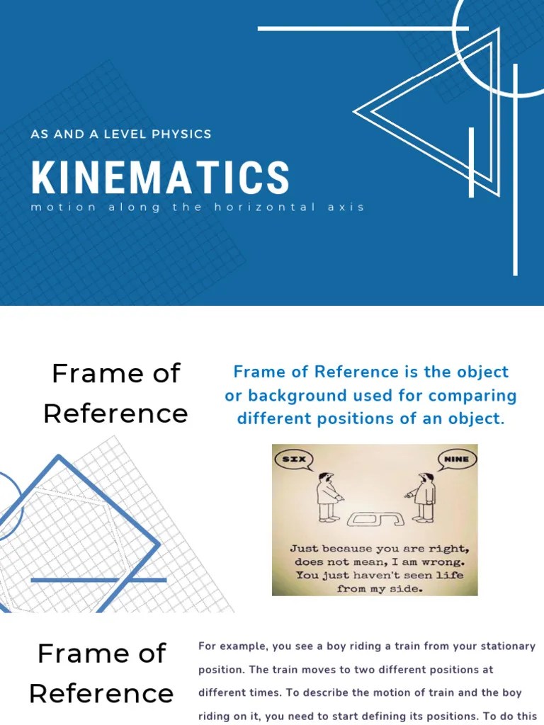 L02-Kinematics Along Horizontal Motion | PDF | Kinematics | Acceleration