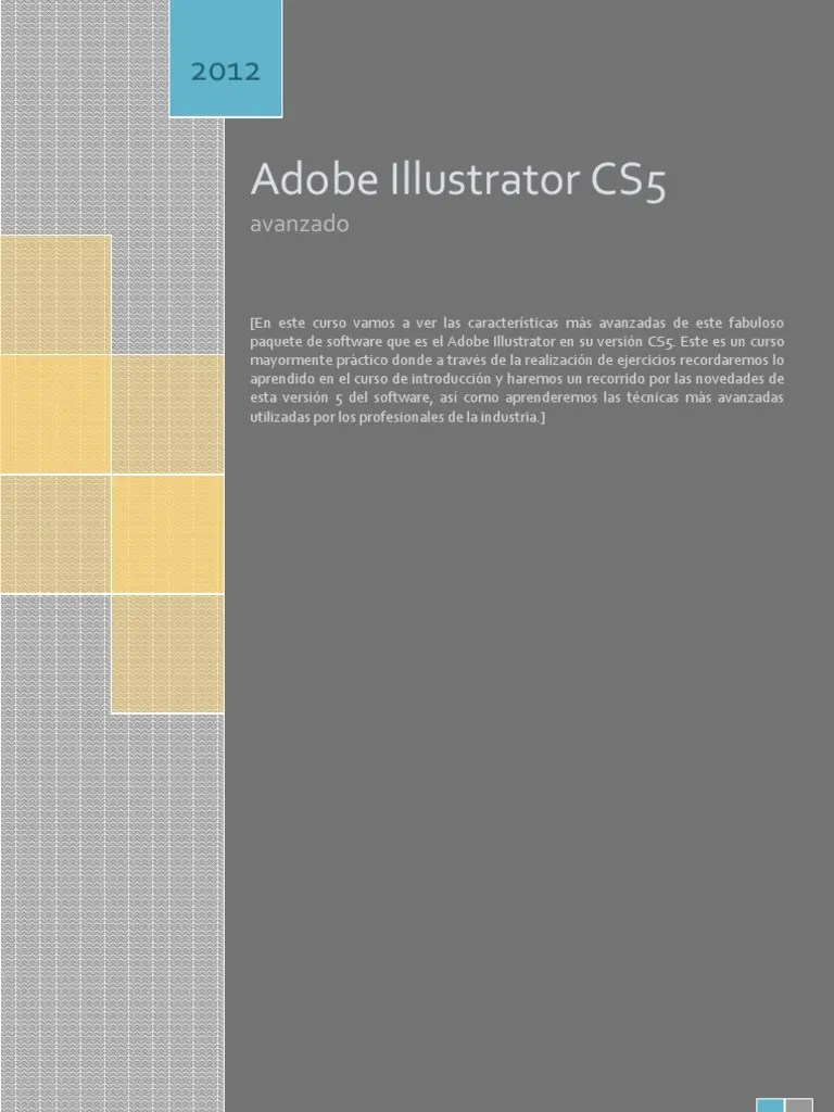 Curso De Adobe Illustrator Avanzado | PDF | Ilustrador Adobe | Adobe ...