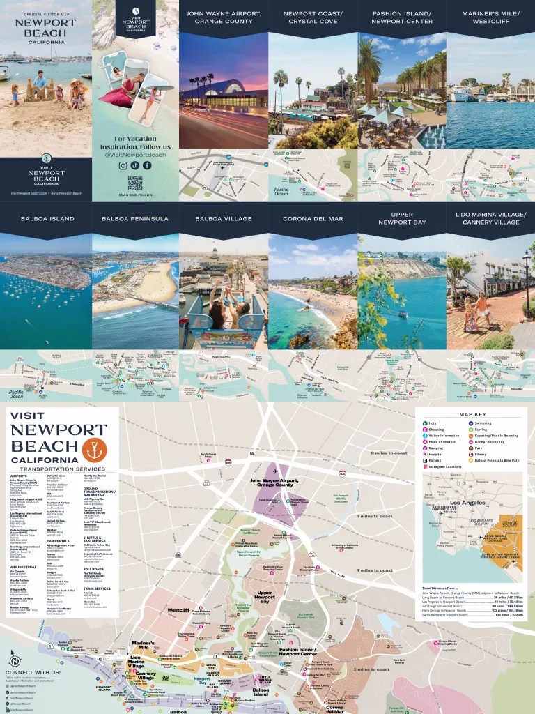 Newport Beach Map PDF 1