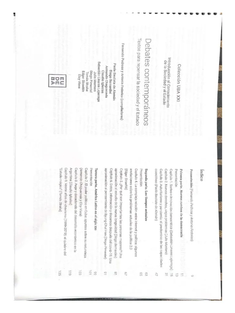 Debates Contemporáneos Uba Xxi Pdf