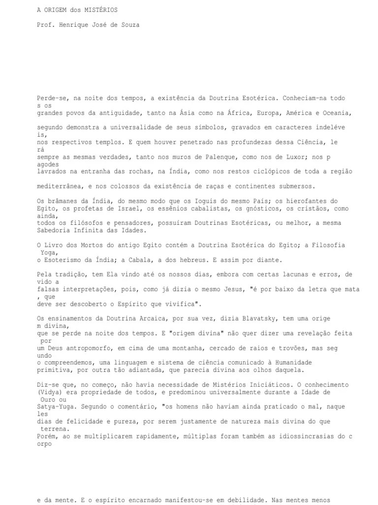 A Origem Da Eubiose | PDF | Teosofia | Helena Blavatsky