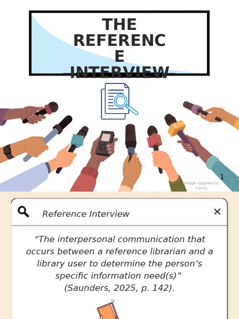 The Reference Interview | PDF | Information Science | Communication