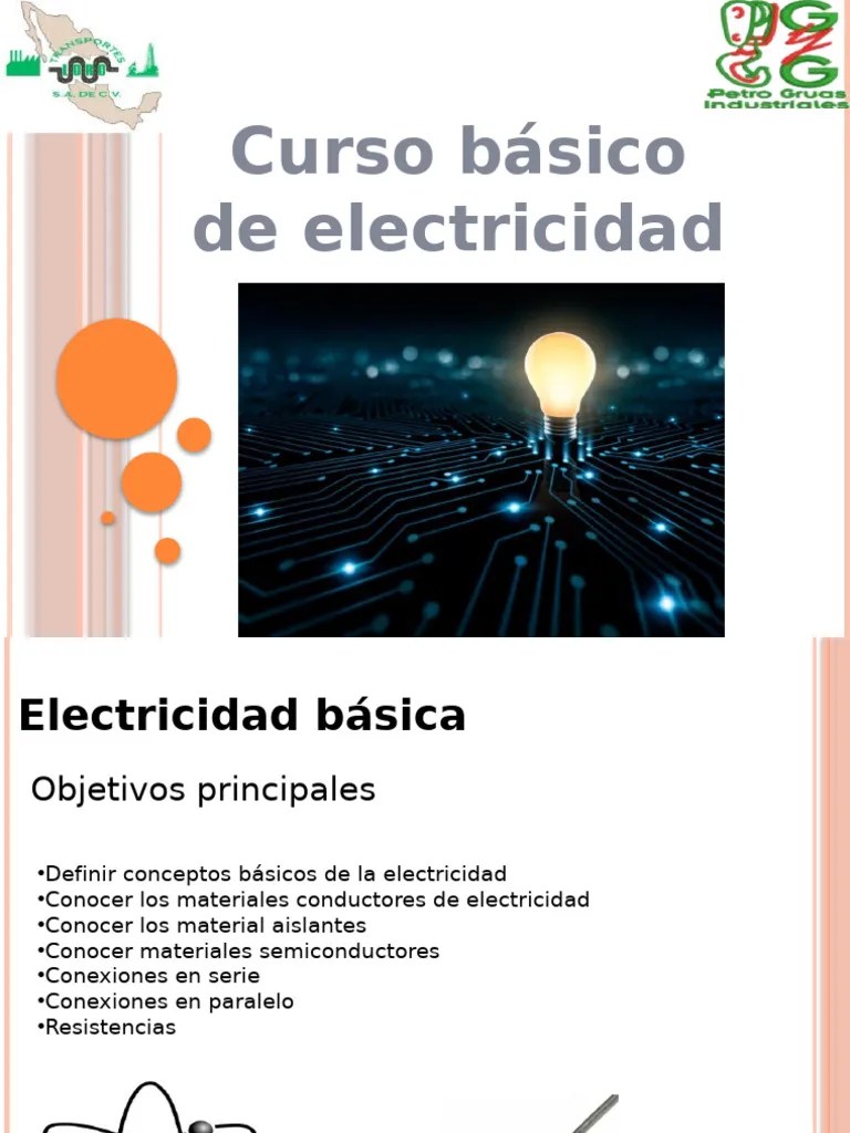 Electricidad Basica Version 2 | PDF | Electricidad | Corriente Eléctrica