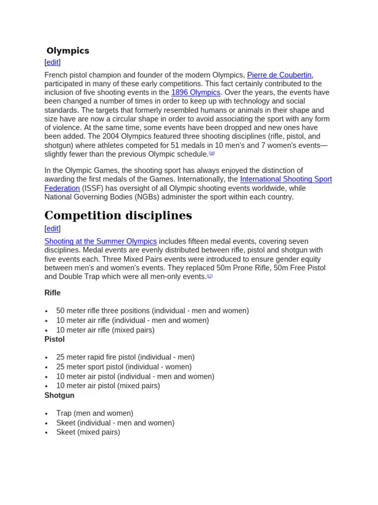 Olympics Pdf
