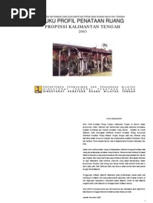 Profil Penataan Ruang Kalteng | PDF