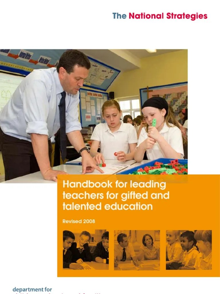 Gifted And Talented Education | PDF | Gifted Education | Intellectual ...