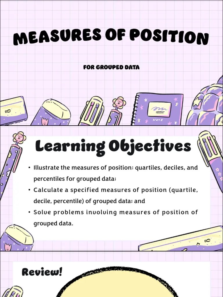 Quartiles For Grouped Data Final | PDF | Percentile