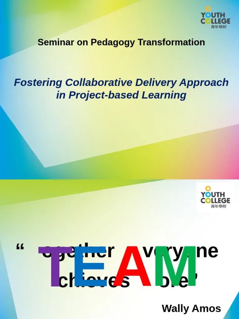 Why Project Based Learning Pdf Learning Project Based Learning