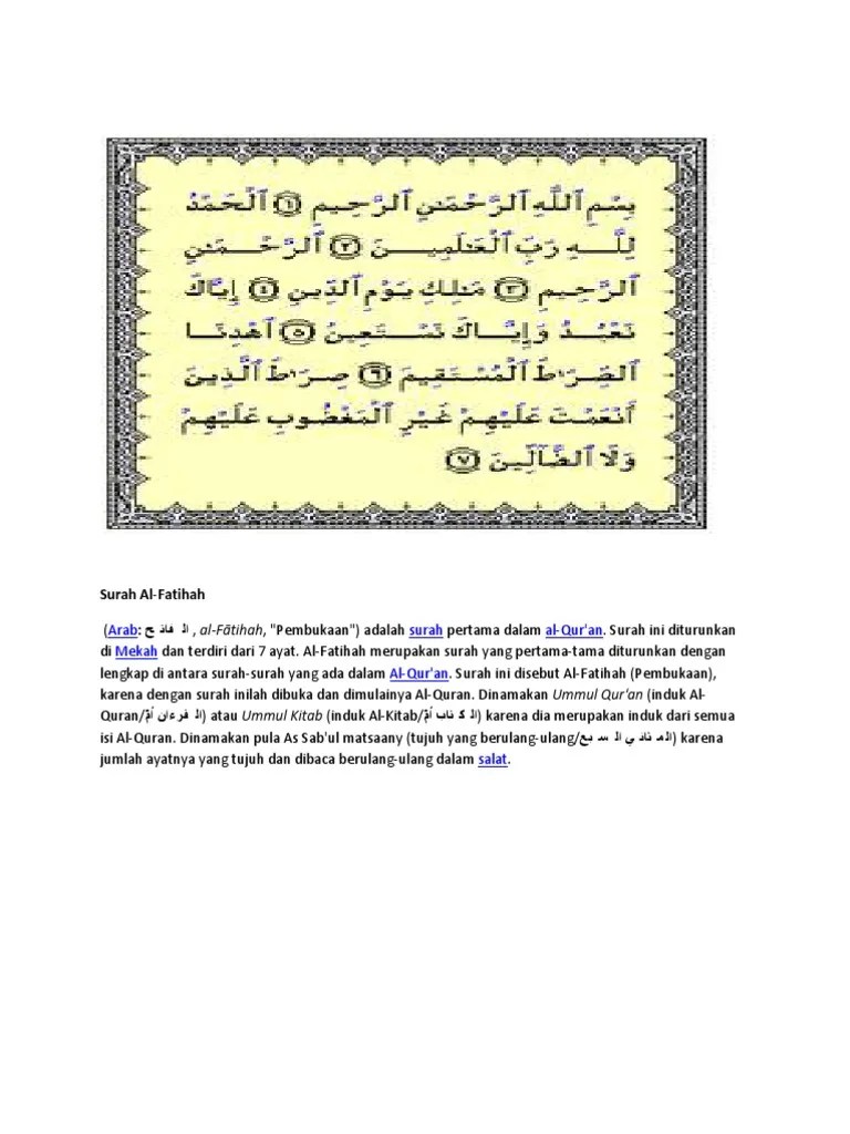 Terjemahan Dan Makna Surat 01 Al Fatihah Pembukaan The Opening Edisi Bilingual Mediapro Jannah Firdaus 9780368106569 Books Terjemahan Dan Makna Surat 01 Al Fatihah Pembukaan The Opening Edisi Bilingual Mediapro Jannah Firdaus 9780368106569 Books