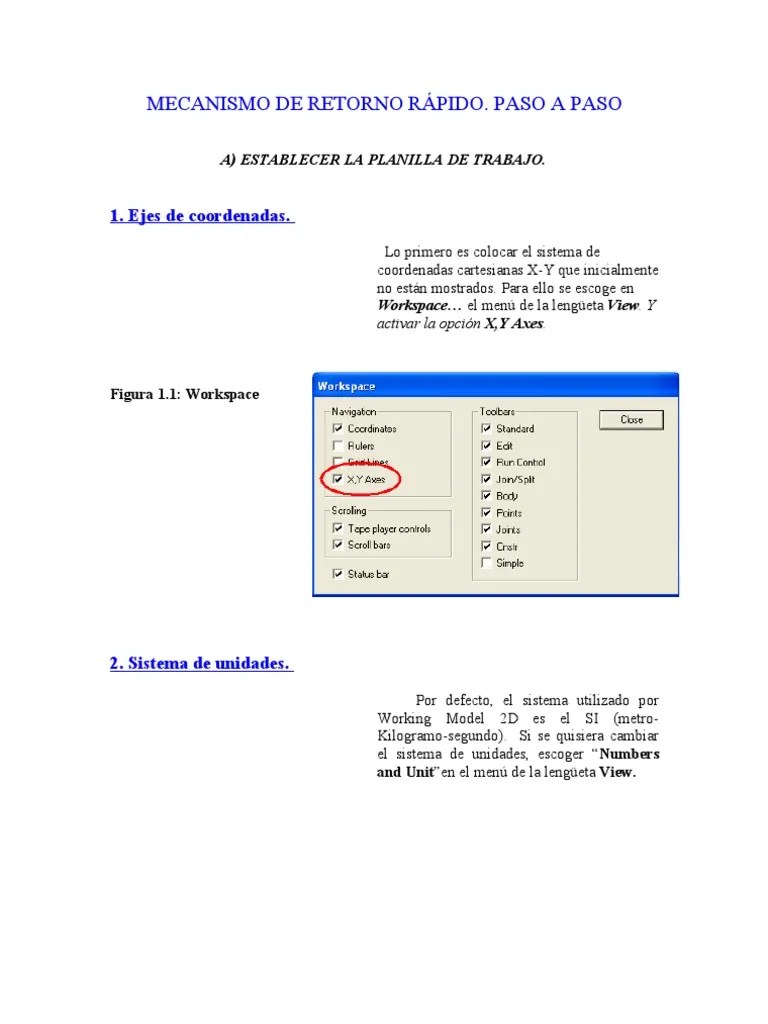 Manual Working Model | PDF | Point And Click | Ventana (informática)
