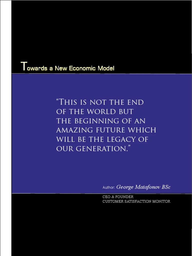 Value Based Economy | PDF | Value (Economics) | Economics