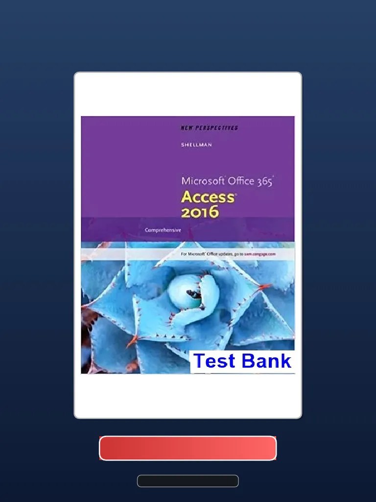 Complete Bundle New Perspectives Microsoft Office 365 And Access 2016 ...