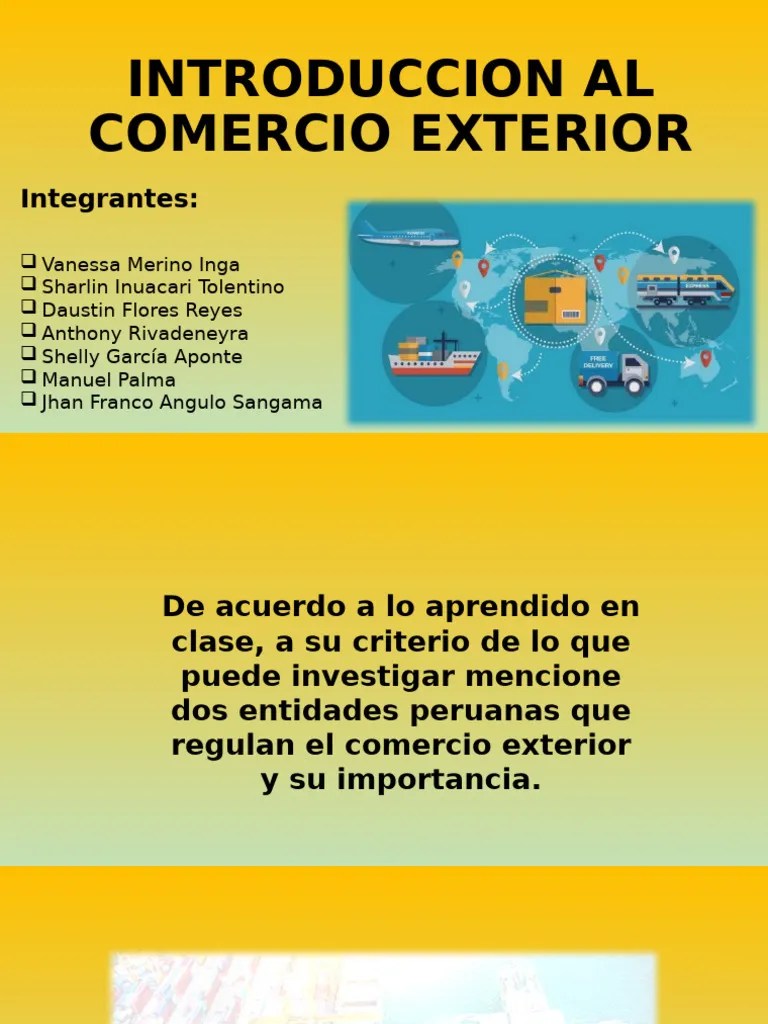 Comercio Exterior | PDF