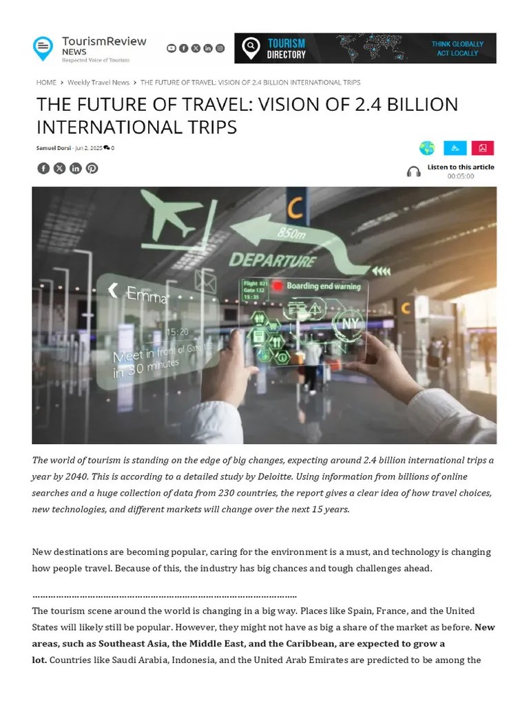 The Future Of Travel PDF 1