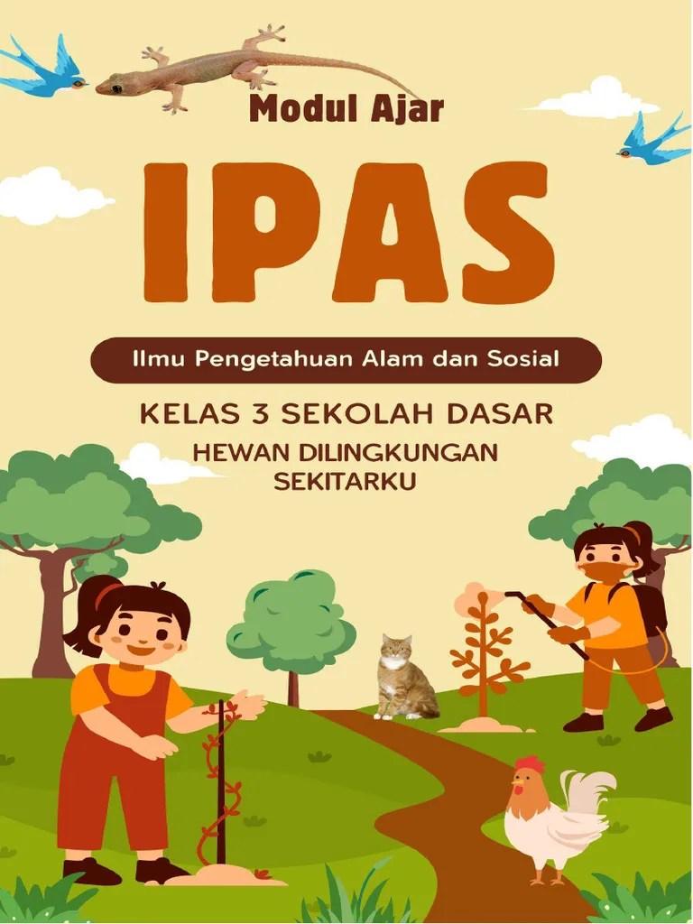 Modul Ajar Ipas Kelas 3 Mari Kenali Hewan Disekitar Bab 1 | PDF