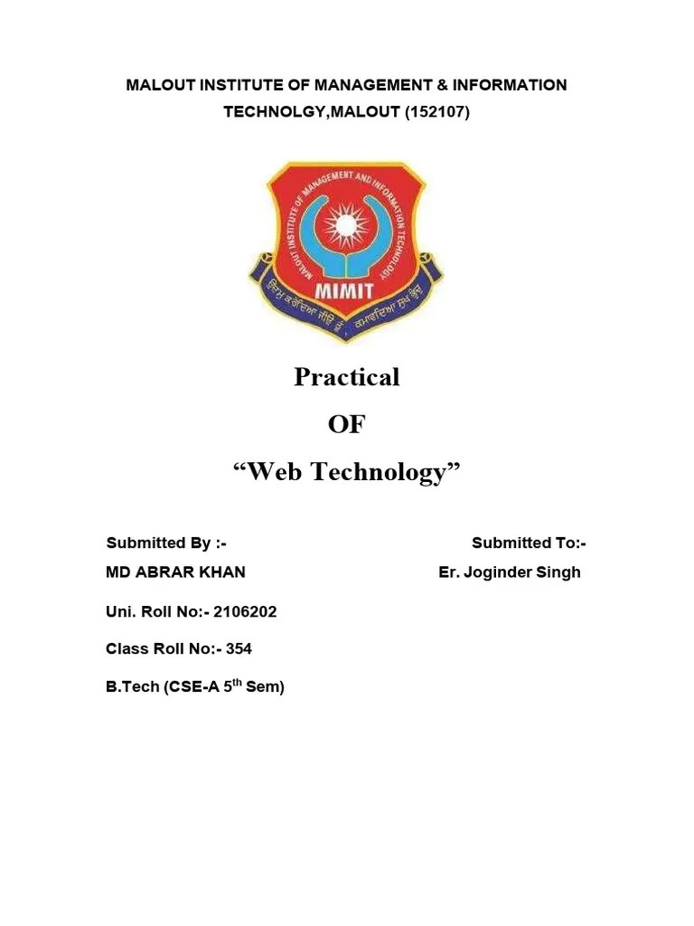 New Webtech Pdf World Wide Web Internet Web