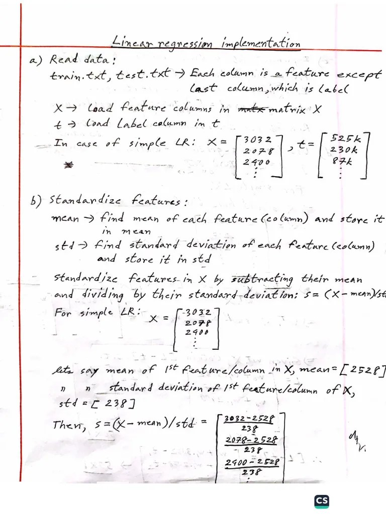 Linear Regression Implementation | PDF