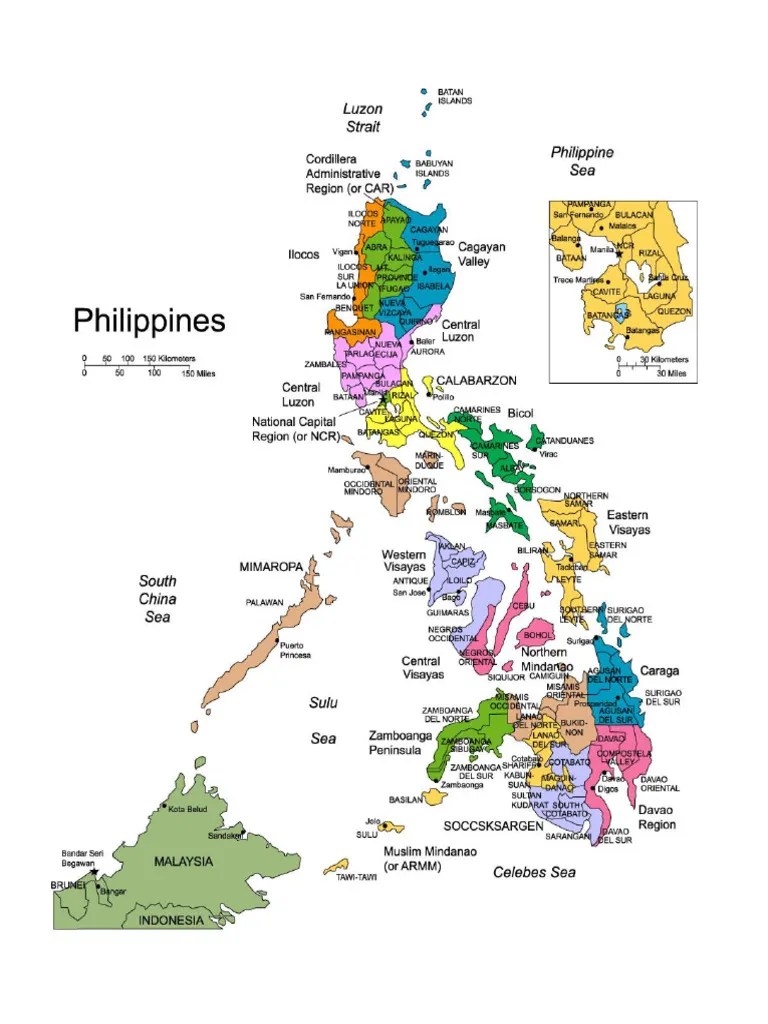 Philippine Map PDF 1