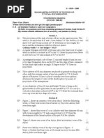 Engineering Drawing Solved Sample Question Paper Sphere