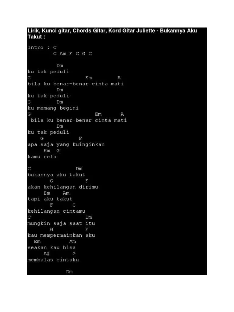 Mungkin saja saat itu kau mempermainkan aku. Lirik Pdf
