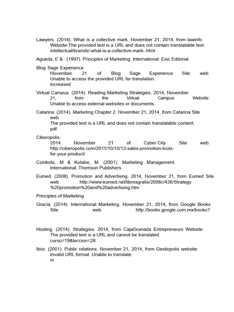 APA Bibliographic References | PDF | Marketing