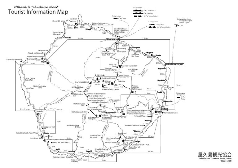Yakushima Island Hiking And Maps Guide PDF Social Science.
