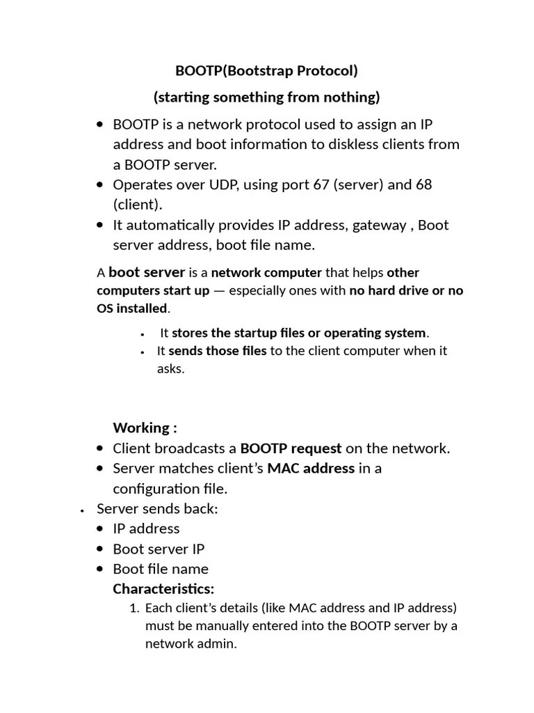Boot Protocol Pdf