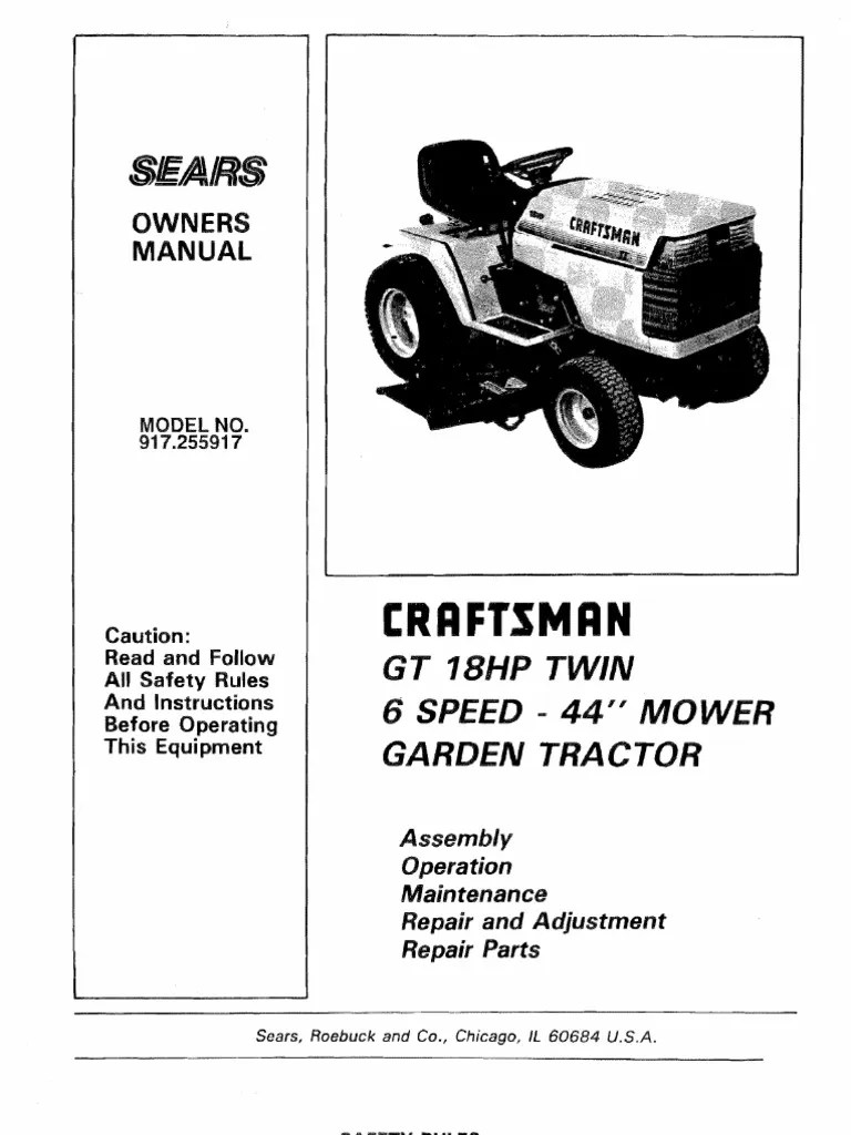 Craftsman Garden Tractor Deck Gardening Flower and Vegetables