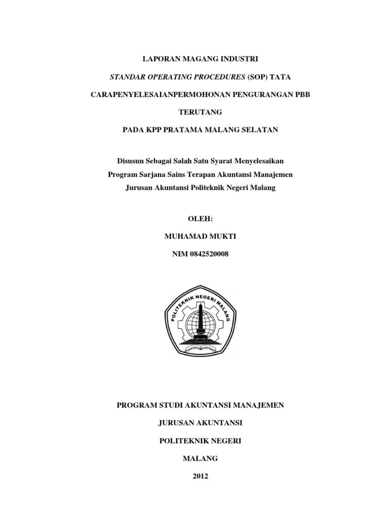 Contoh daftar kegiatan mpls smk. Contoh Laporan Magang Smk Jurusan Akuntansi Pdf - Kumpulan ...