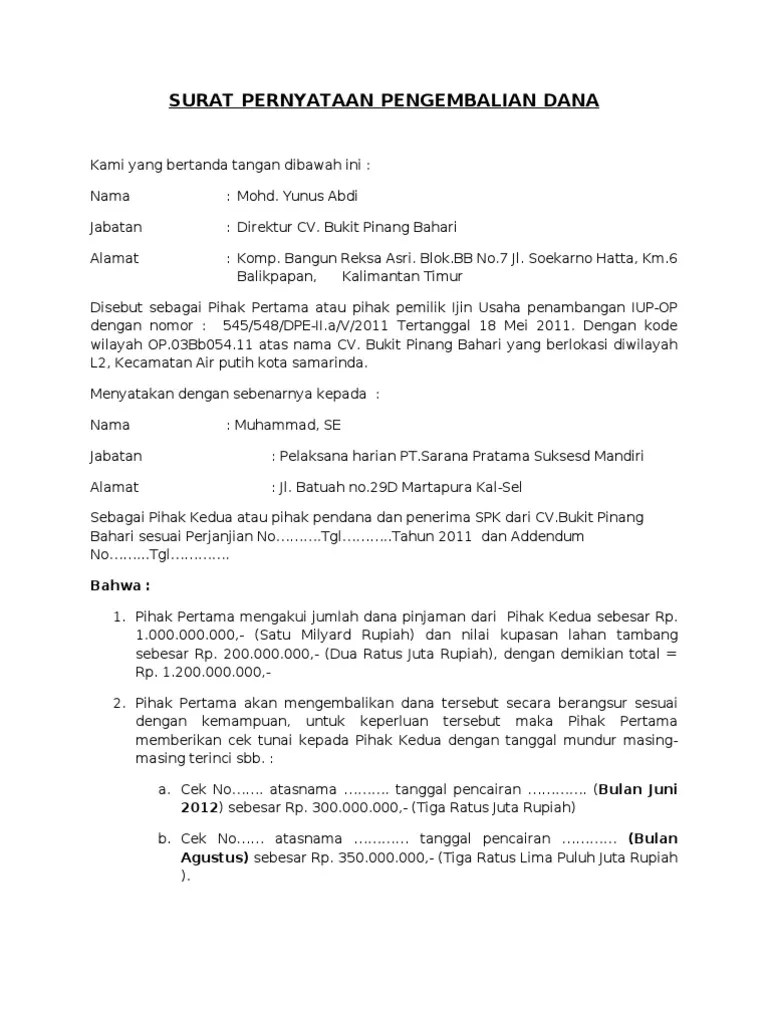 Penilaian surat berharga investasi jangka panjang halaman 8 pertumbuhan deviden yang akan berlangsung secara kontinyu, yaitu dengan menggunakan rumus : Surat Pernyataan an Dana