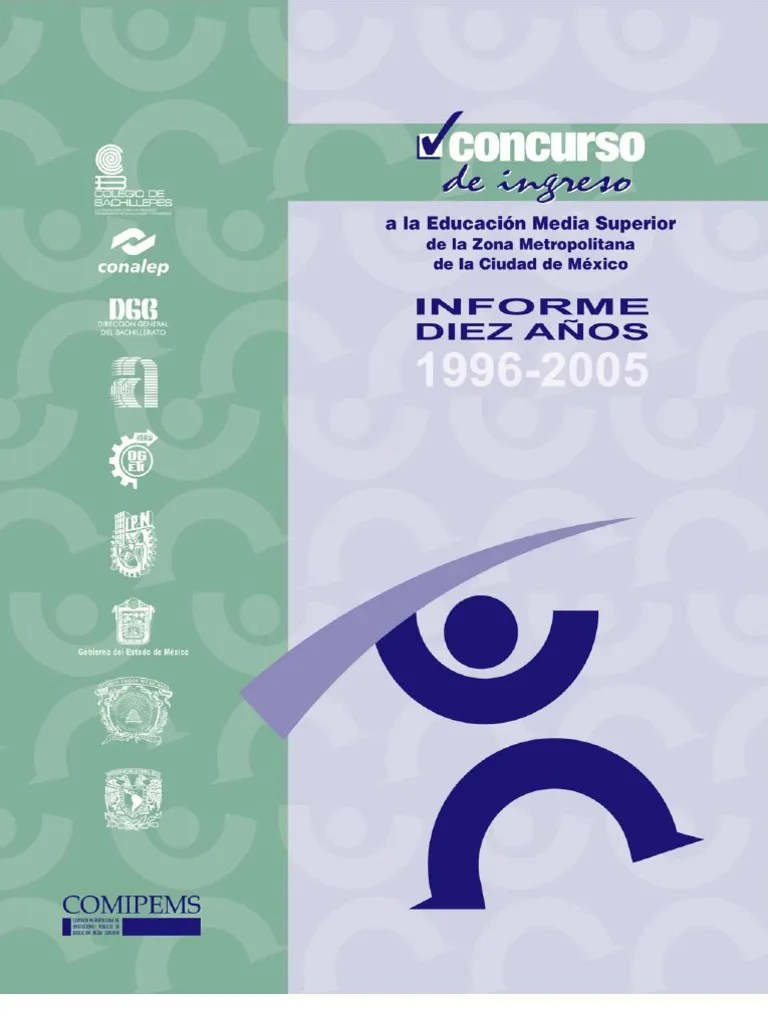 Comipems | PDF | Educación Secundaria | Prueba (evaluación)