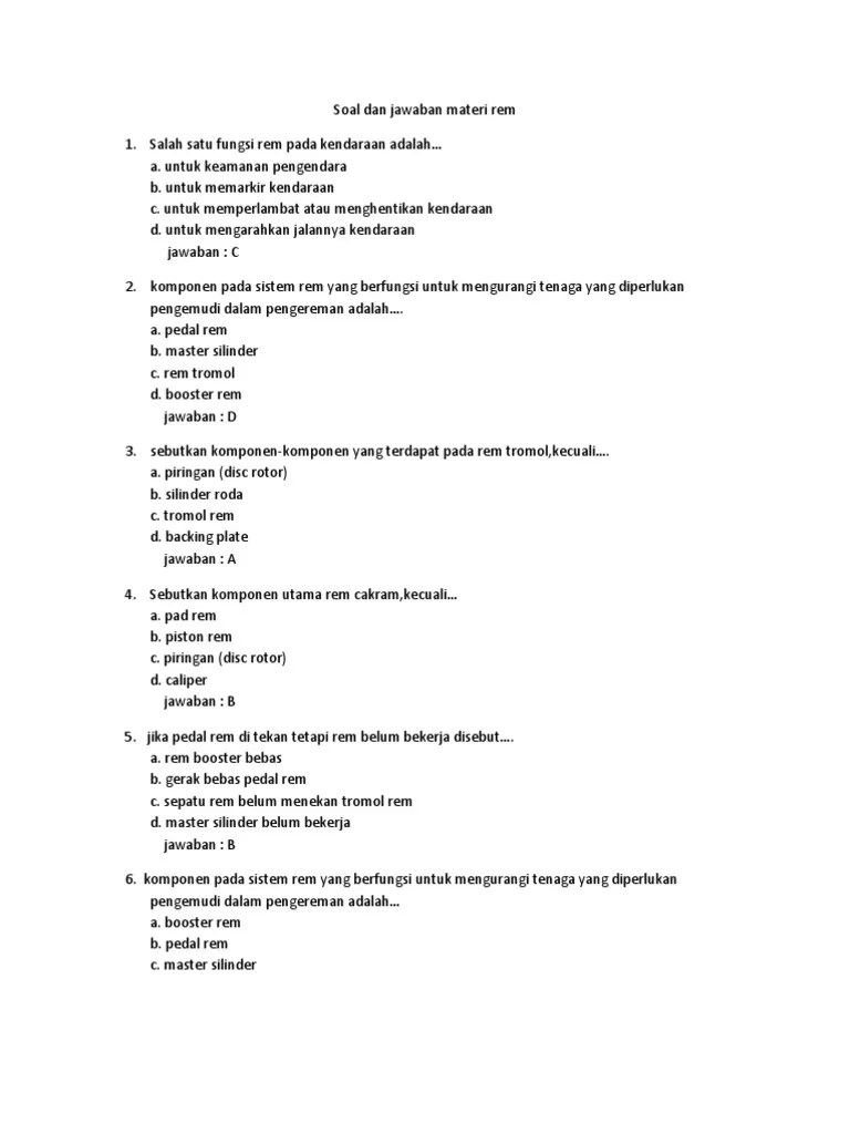 Sistem yang berhubungan langsung dengan sistem pernapasan adalah sistem …. Contoh Soal Sistem Pengapian Dan Jawabannya Peranti Guru