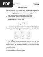 Model merupakan representasi dari sistem aktual. 15 Model Matematika Sistem Mekanik Pdf Pdf