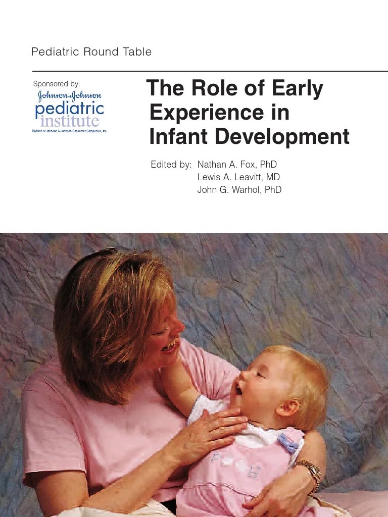 The Role Of Early Experience In Infant Development | PDF | Cerebral Cortex | Brainstem