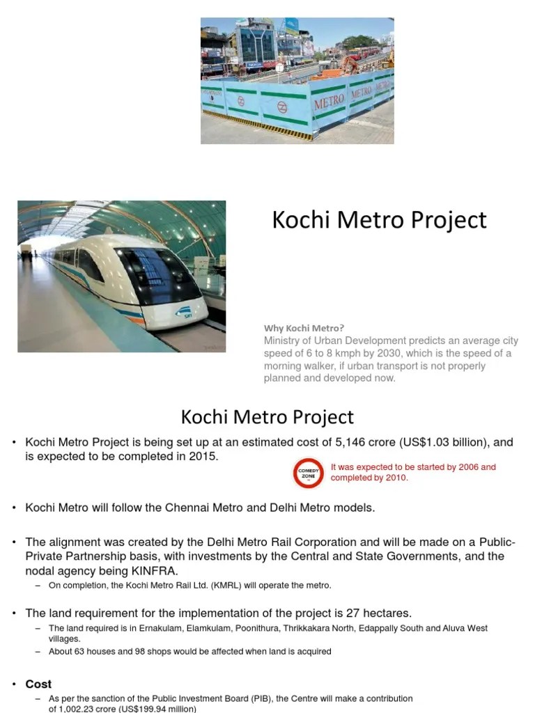 Kochi Metro Rail Project | PDF | Rapid Transit | Rail Transport