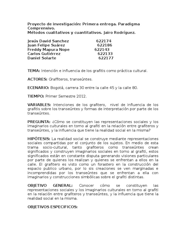 Métodos Descriptivos | PDF