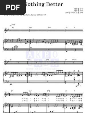 Nothing Better Seoul Warrior Theme Free Piano Sheet Music Piano Chords VIDEO Taylor Swift ft.
