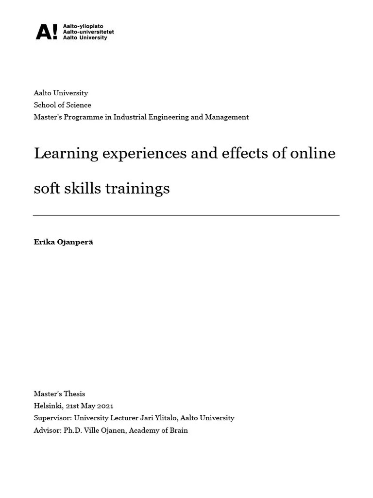 Master ojanperä erika 2021