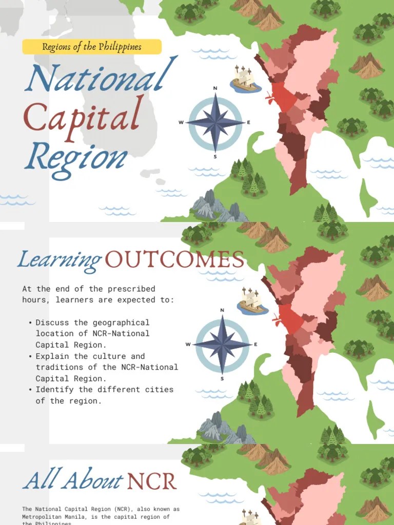 Overview Of The National Capital Region PDF Metro Manila.