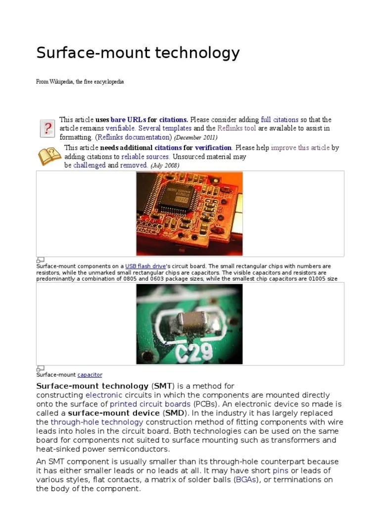 Smt Printed Circuit Board Electricity
