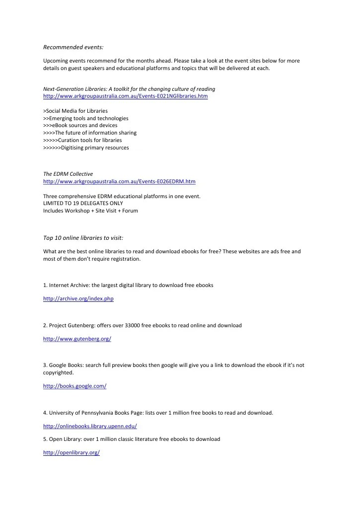 Top 10 Online Libraries | PDF | Libraries | Online And Offline