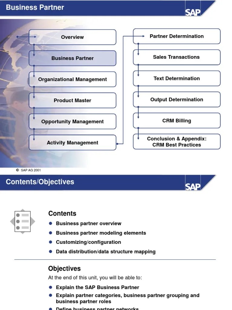 2 02 Business Partner | PDF | Customer Relationship Management | Hierarchy