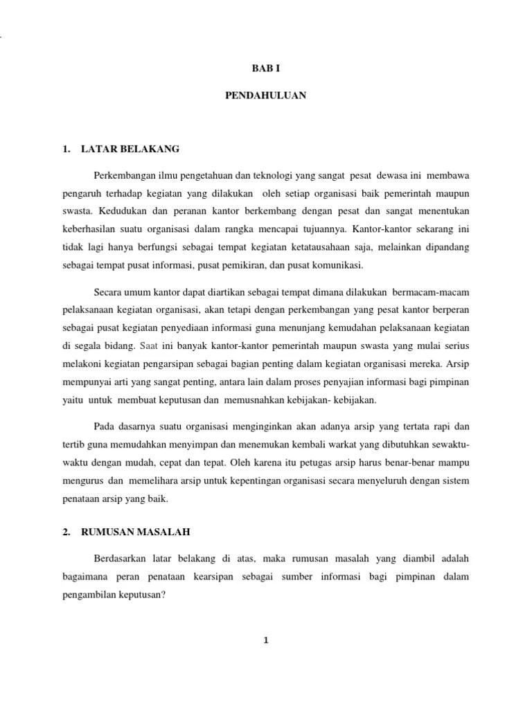 Makalah Arsip | PDF
