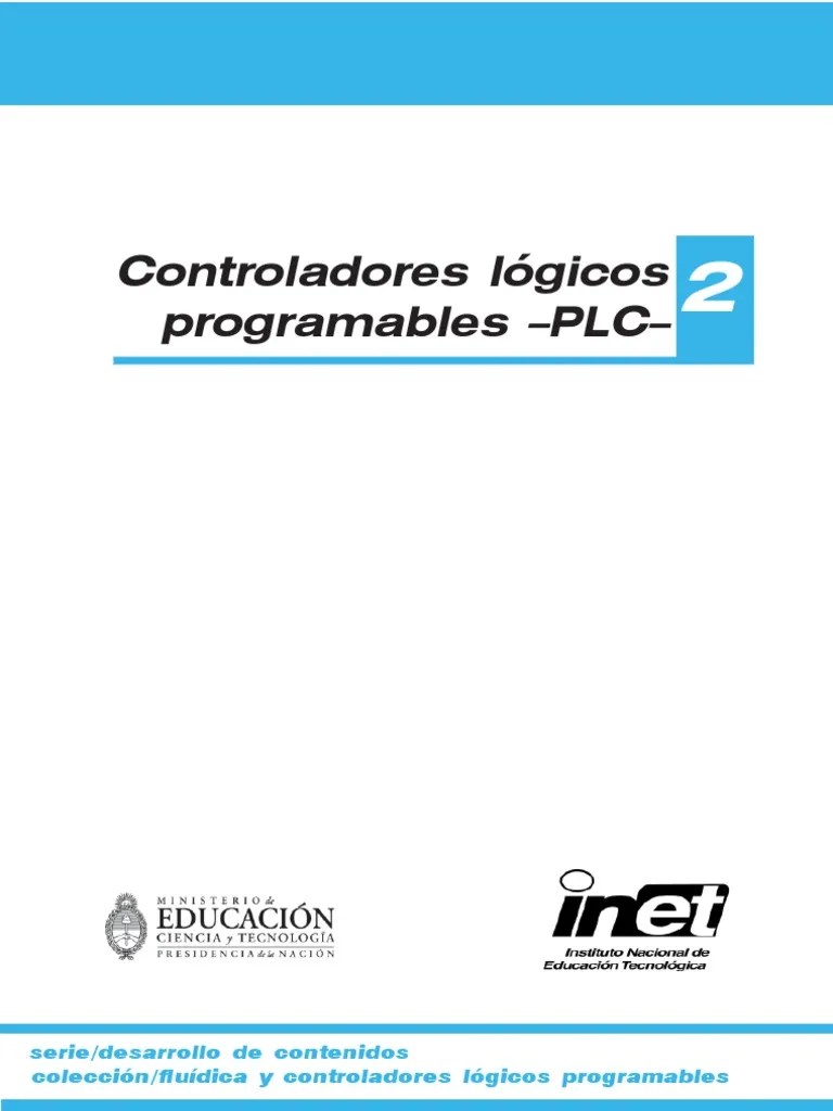 Controladores Lógicos Programables PLC - Norberto Molinari | PDF | Controlador Lógico ...