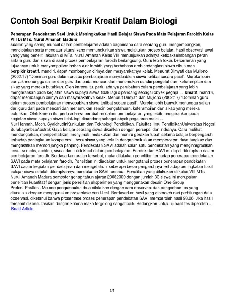 Write essay my best friend, essay a friend in need is a friend indeed spm argument essay ielts structure. Contoh Soal Berpikir Kritis Biologi - Guru Paud