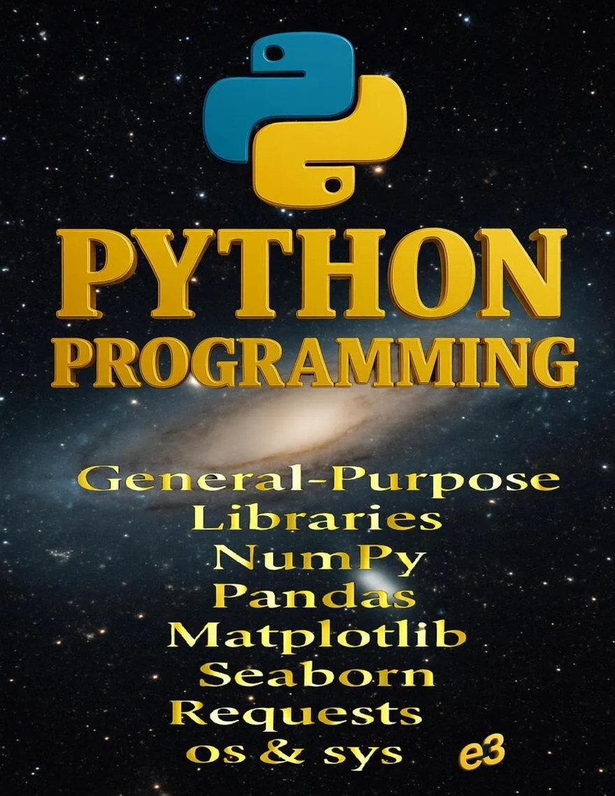 Python Programming: General-Purpose Libraries; NumPy,Pandas,Matplotlib ...