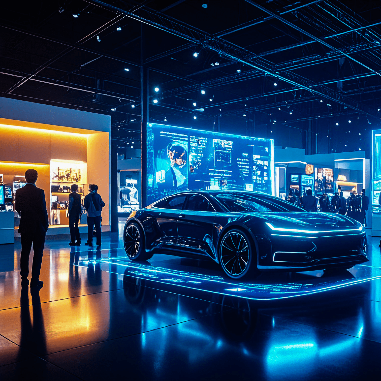 A conceptual image of trade shows