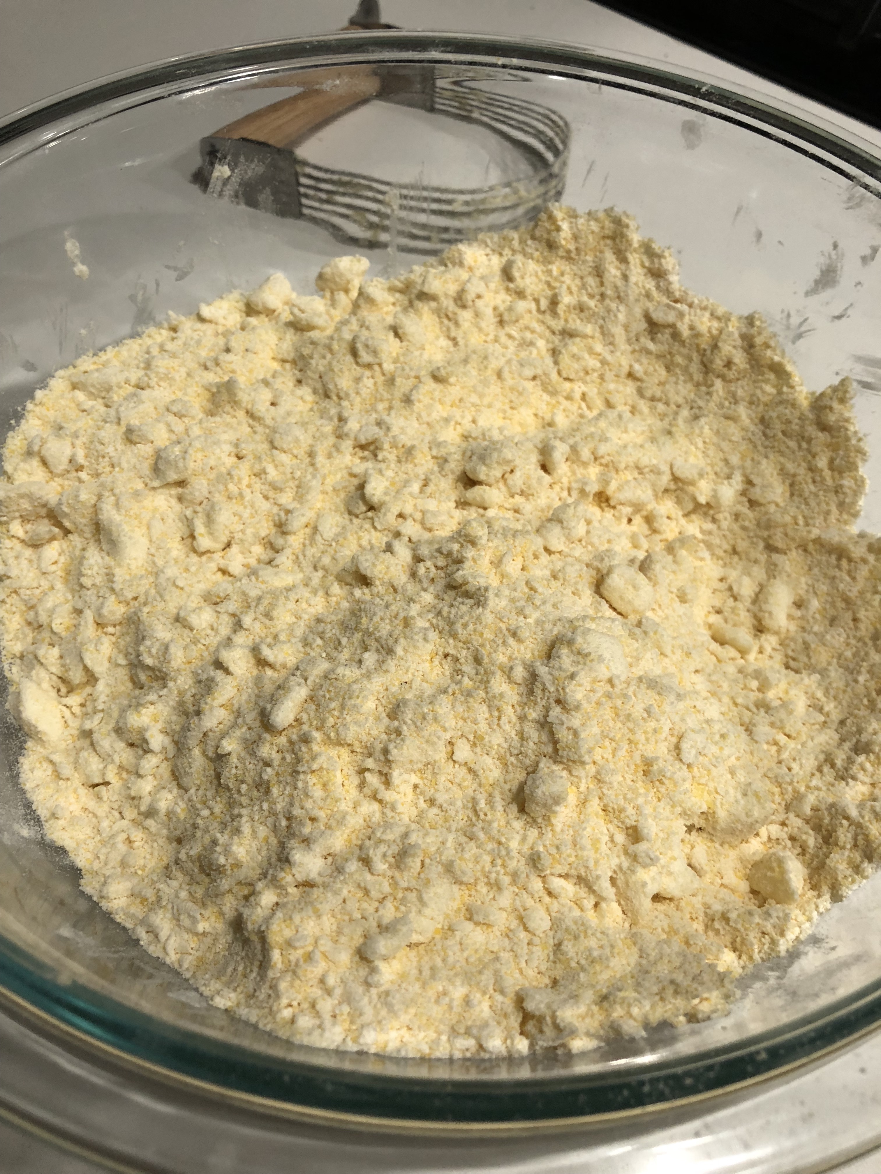 The cornmeal gives this crust a little extra crunch.